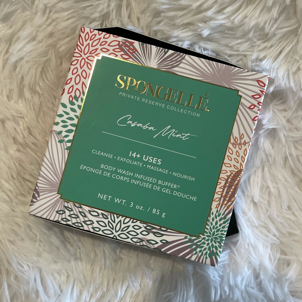 BNIB NWT Spongelle Casaba Mint